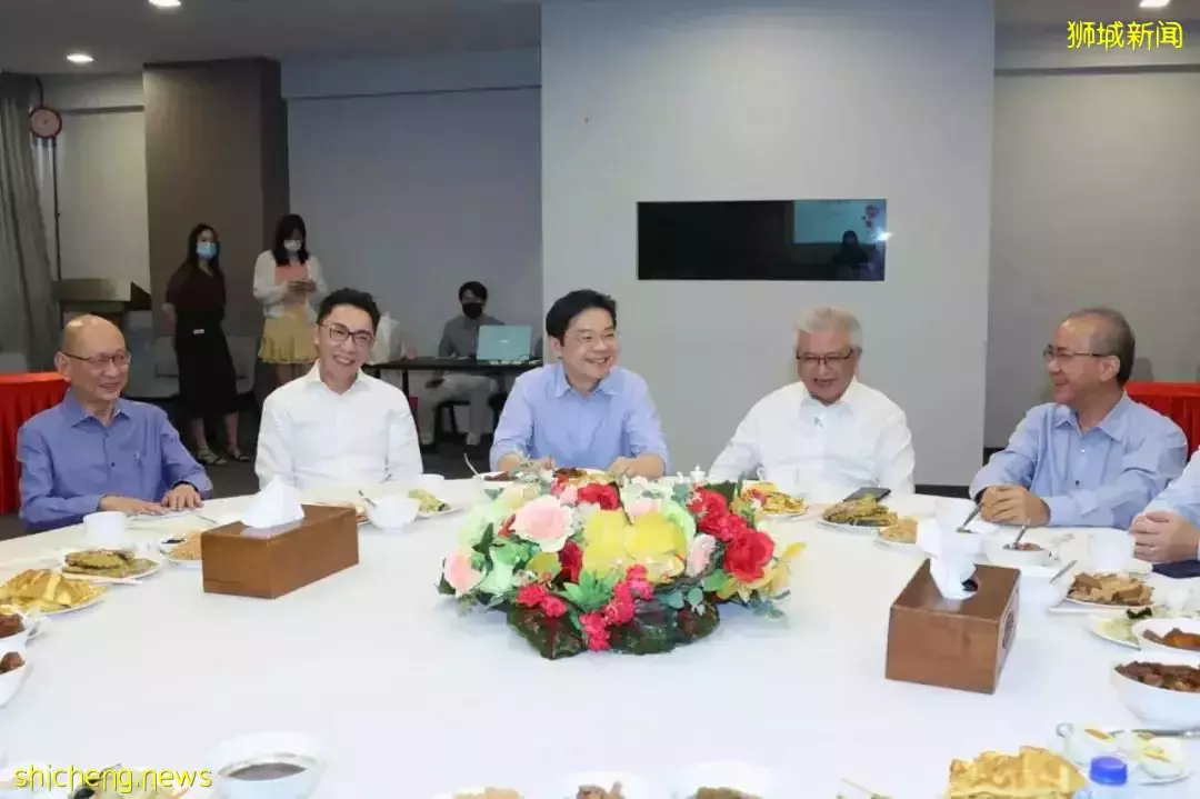 与副总理兼财政部长黄循财先生的午餐交流会