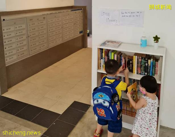 三巴旺組屋樓下發現一個迷你“圖書館”,快來看看