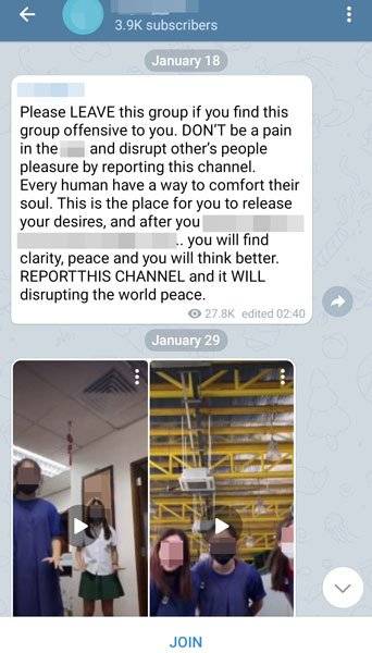 類似“SG Nasi Lemak” Telegram湧現60色群