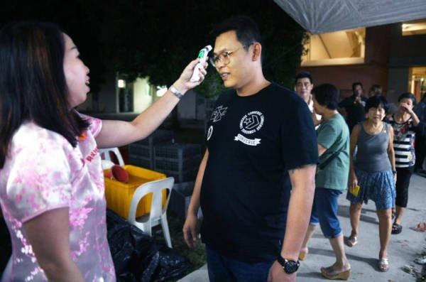 ◤武汉肺炎◢元宵前夕各庙严阵以待 来宾必须“过三关”