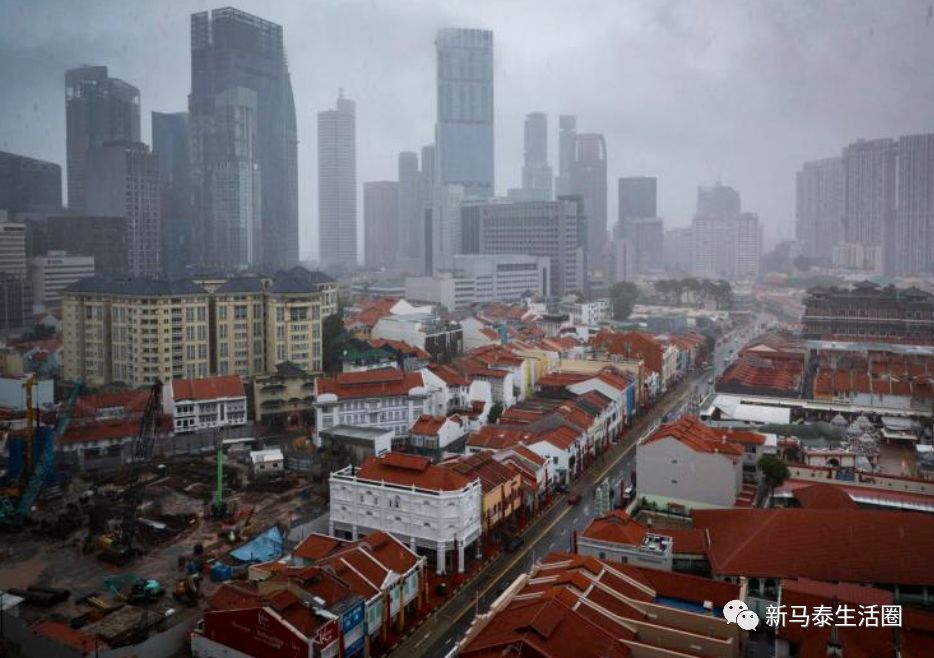 新加坡强风暴雨或突发性淹水