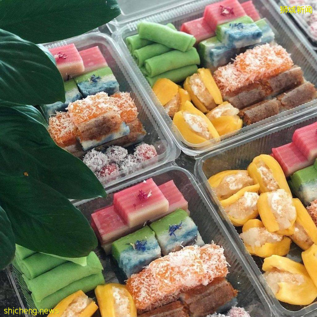 高顔值娘惹糕ONE SWEET BITE🌈傳統+創新口味,軟糯可口😍每吃一塊都是神享受