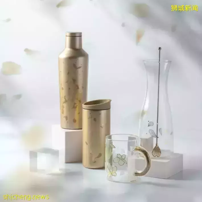 超浪漫星巴克樱花季限定新品已上线!包含多种杯子、水壶、折叠饭盒甚至还有樱花雨伞哦