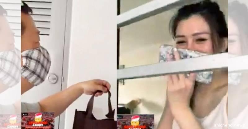 ◤新国延长CCB◢ 送餐员唱生日歌 女郎收意外惊喜