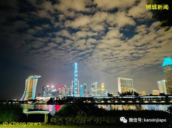 新加坡周末亮“绿光”，连李显龙都在拍！你有看到吗