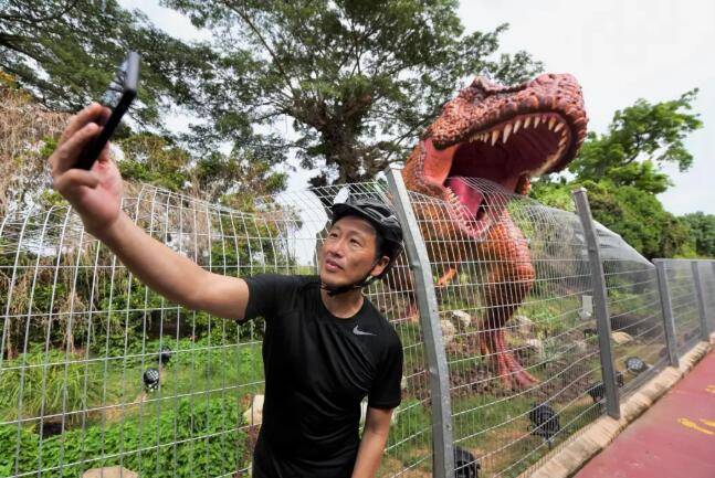 新加坡新建一座網紅打卡“侏羅紀”，部長大人都在秀