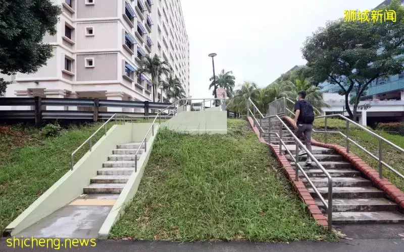实龙岗现“孪生楼梯” 居民不解 市镇会解惑