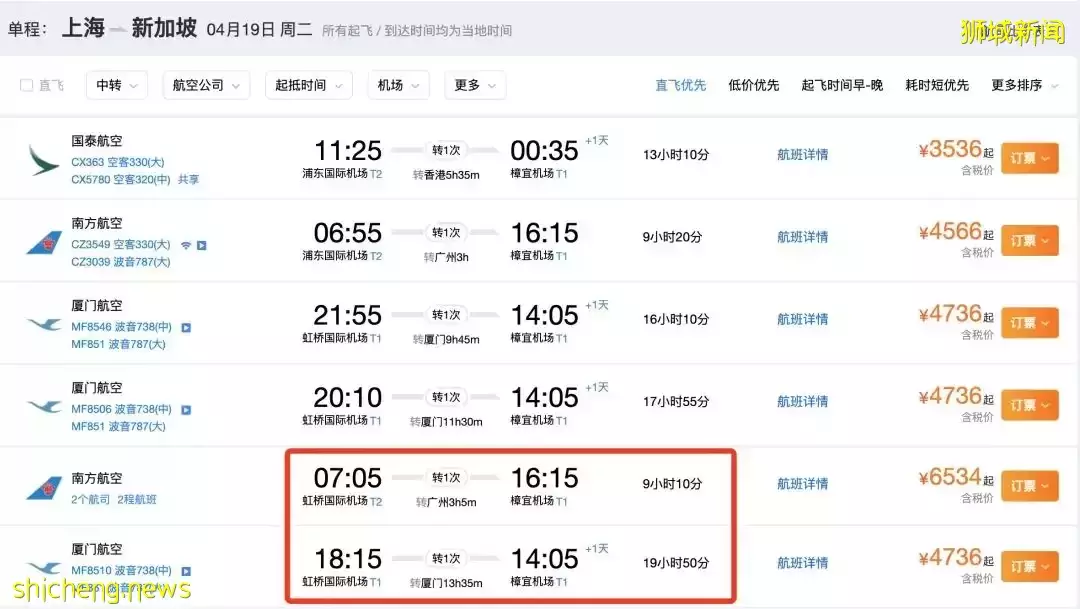 上海飛新加坡機票暴漲至近3萬！登機前可不用核酸檢測！她舉家搬遷來新後，竟然後悔了