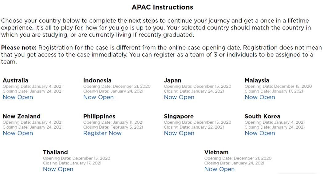 新加坡近期商賽合輯，再不組隊就晚啦