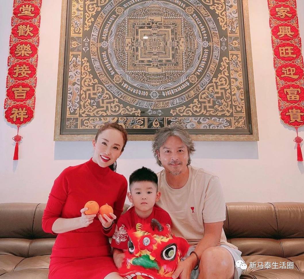 新加坡星二代!范文芳李铭顺6岁儿子颜值神似妈妈