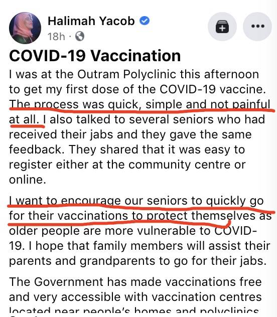 李顯龍總理發視頻呼籲這件事！中國網友曝：在新加坡接種疫苗全過程