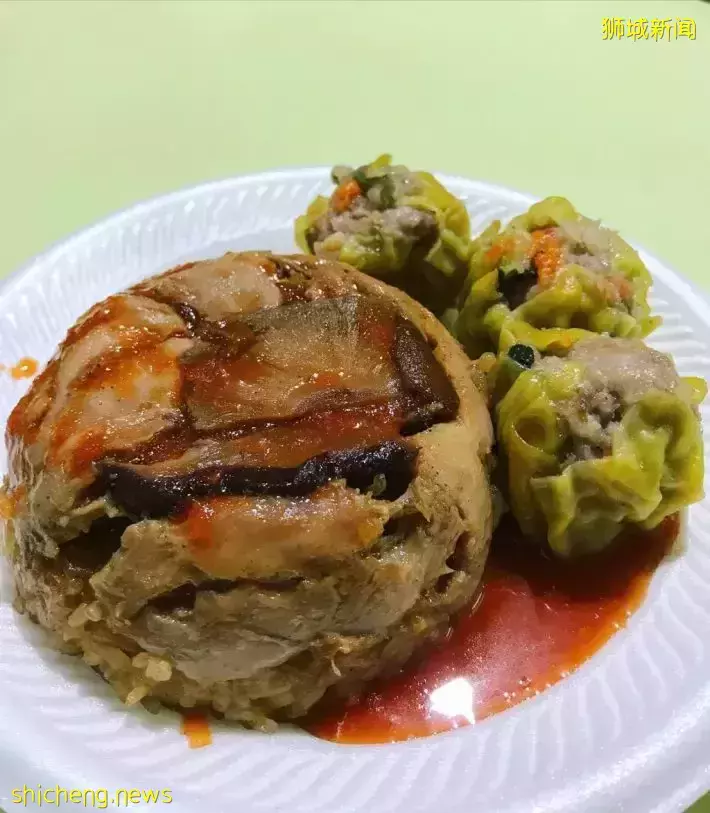 平价又好吃的食阁点心!糯米鸡2块、烧麦只要7毛