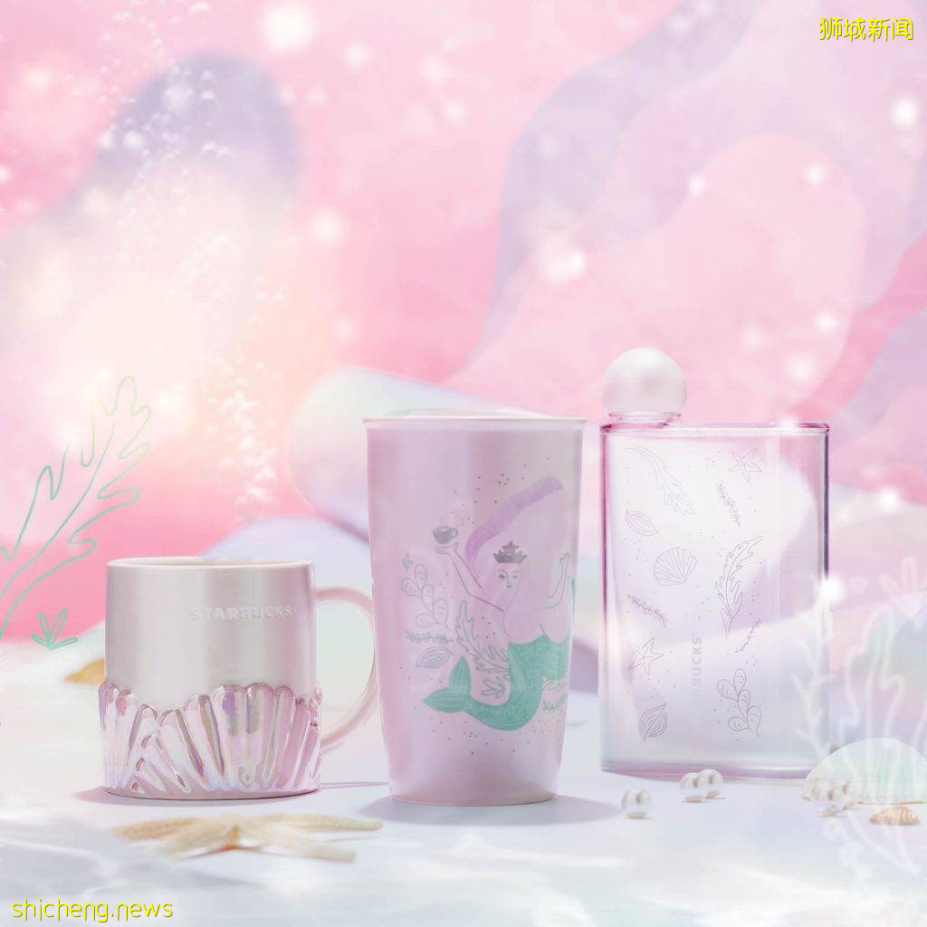 星巴克周年美人魚系列9月15日上市！雙尾美人魚小熊可愛到犯規