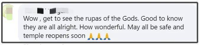 昨晚,新加坡三巴旺財神廟發生了大火,慘不忍睹