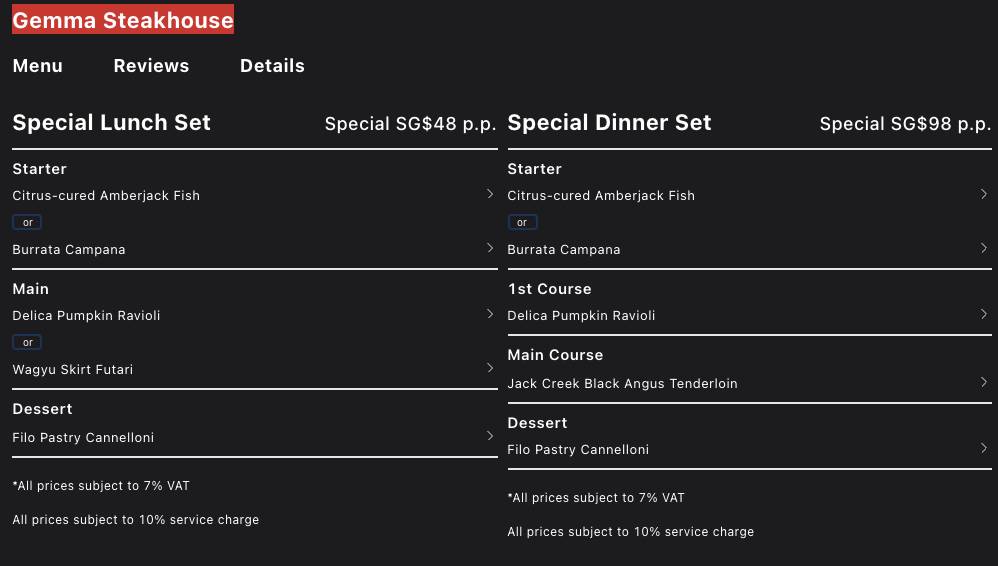 28新幣起,吃遍全新加坡的優質餐廳!2021年Restaurangts week即將開始,衆多高檔餐廳平價即可解鎖