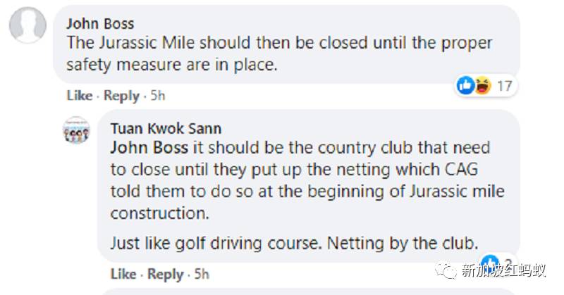 好危險! 走在樟宜機場步道,訪客遭高爾夫球擊中頭部,球自相鄰球場“從天而降”