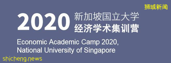 “踏入”名校、邊玩邊學，這個暑假就在新加坡國立大學線上經濟學術集訓營!