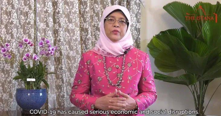 新加坡总统哈莉玛发布新年献词:有信心国人能够团结一致战胜疫情