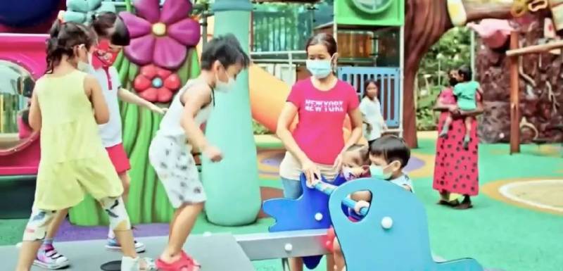 新加坡第一个位于组屋区的主题乐园游乐场建成,让孩子们能够尽兴地免费游玩