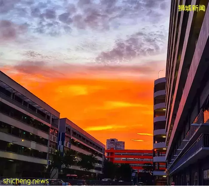 朋友圈刷屏！新加坡出現三色天空，真的是太美了