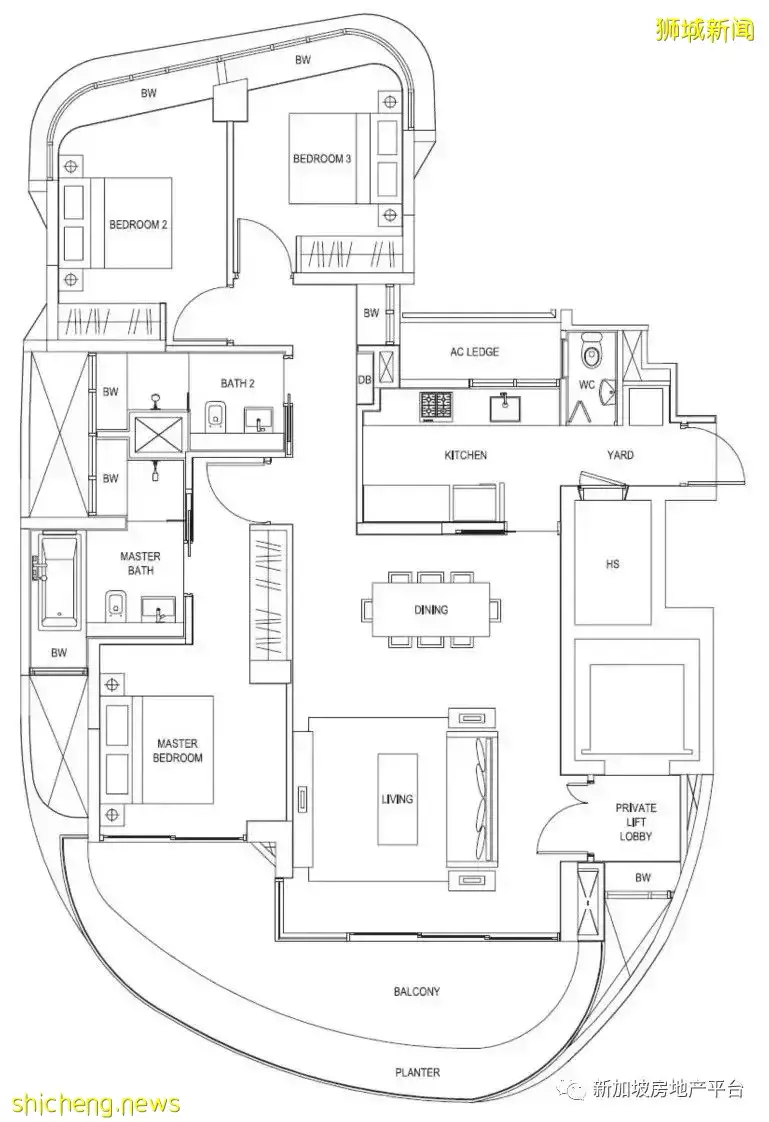 峽灣之美 星洲之光 Cape Royale(D04郵區 濱海灣)