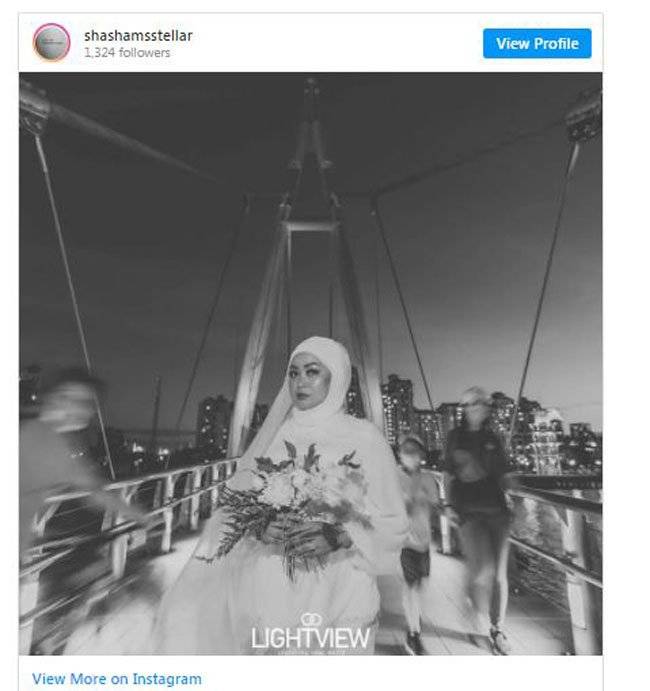 未婚夫突然取消婚禮 她獨自一人拍婚紗照