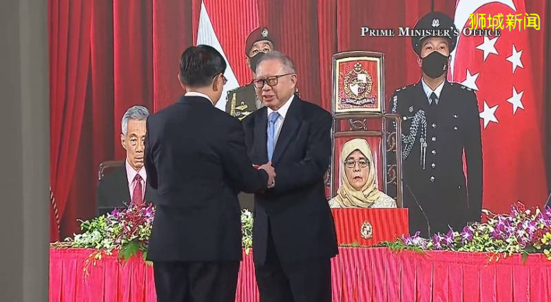 新加坡新內閣宣誓就職,李顯龍總理發表就職演說,將和全民一起,爲更好的明天而奮鬥