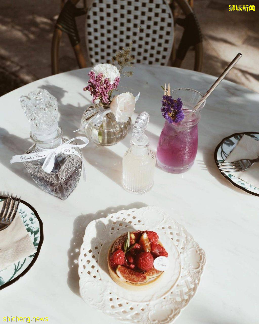 福康宁公园宝藏餐厅!Le Jardin法式田园风、鲜花绿植环绕💐新加坡版的小巴黎🇫🇷