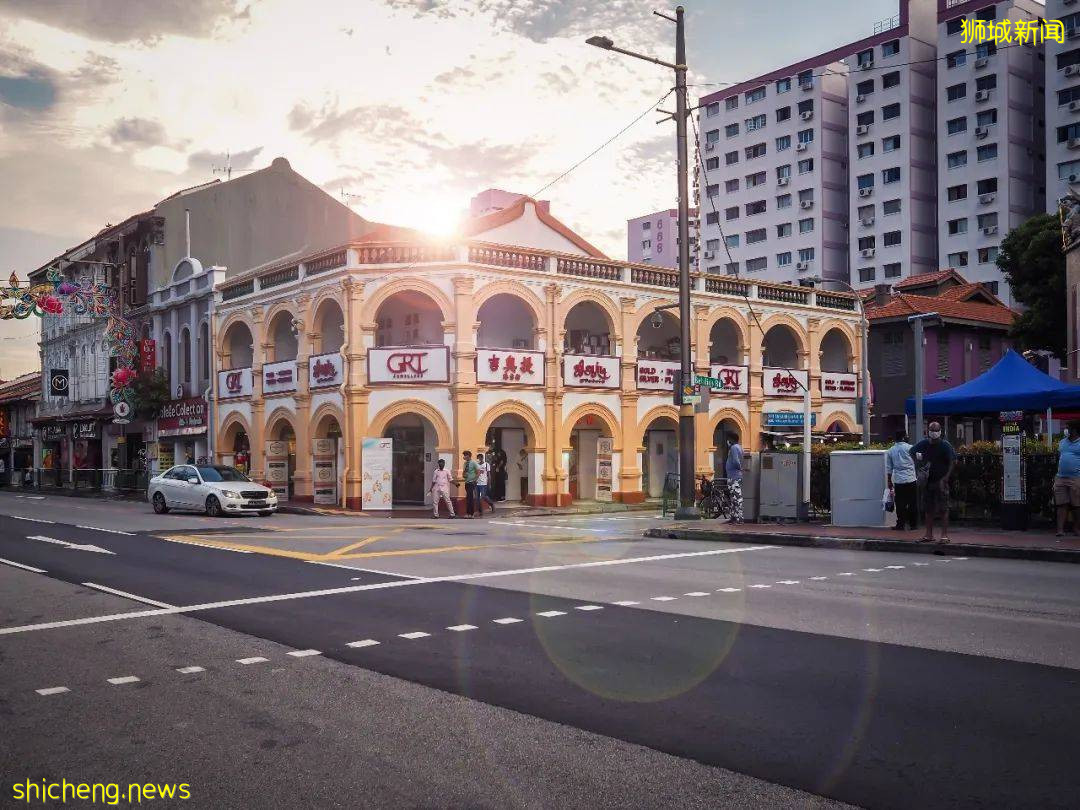 新加坡印度街区与传统中式寺庙欣赏