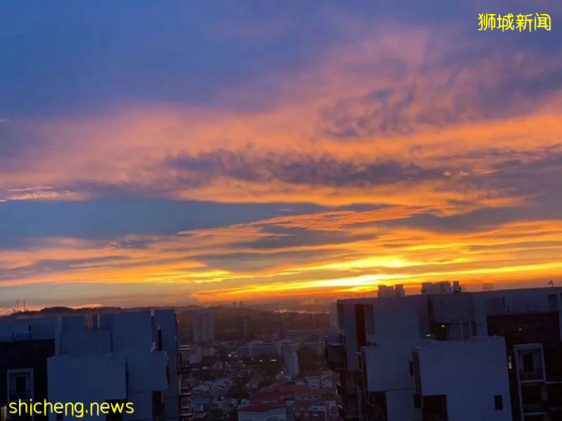 刷屏!新加坡昨天出现绝美彩虹,副总理也忍不住转发!