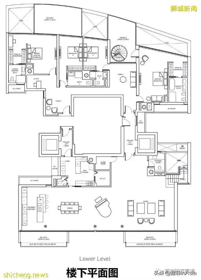 住在新加坡的頂層豪宅公寓是什麽體驗,網友:人均富豪的既視感