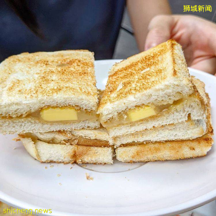 国民早餐登场🍞新加坡咖椰吐司盘点!金黄酥脆、浓郁香甜,熟悉的南洋美味🤤