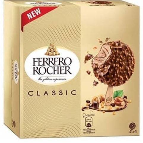 雪糕版费列罗！Ferrero Rocher冰激凌欧洲开卖！什么时候新加坡会有哇