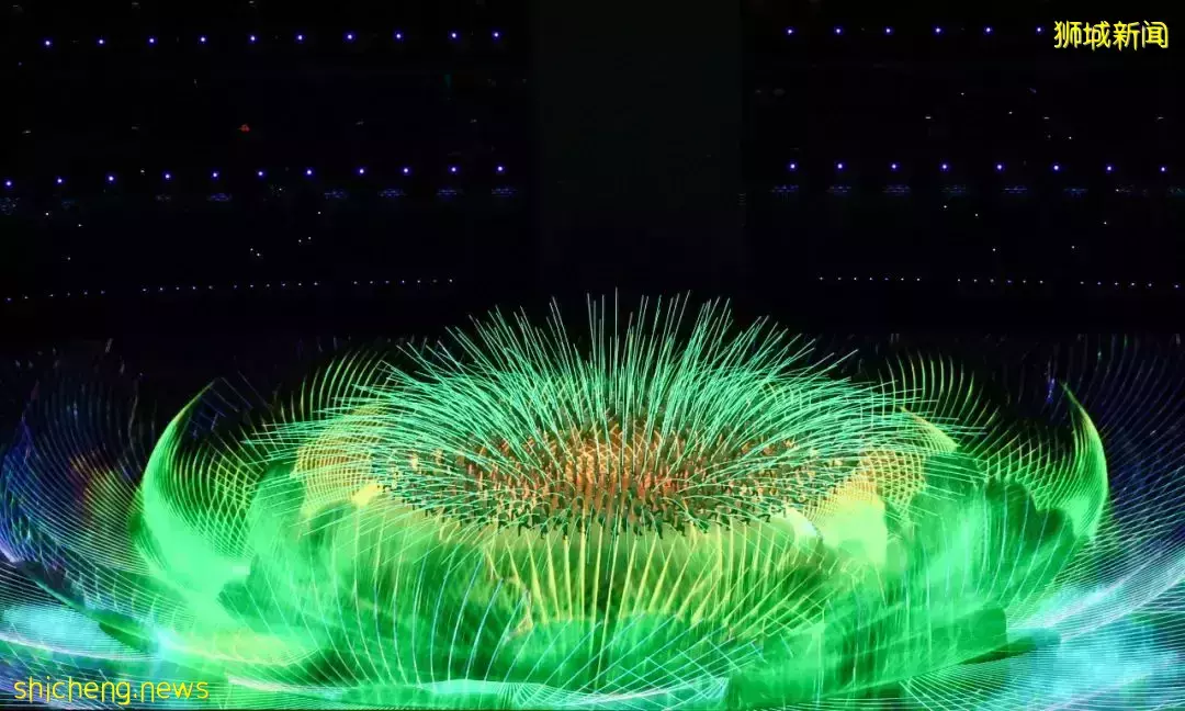 新加坡哈莉瑪總統表示：“北京冬奧會開幕式非常值得一看” ，哪個瞬間驚豔了你