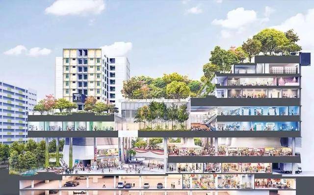 案例实践 新加坡代际融合的养老社区综合体——海军部村落 