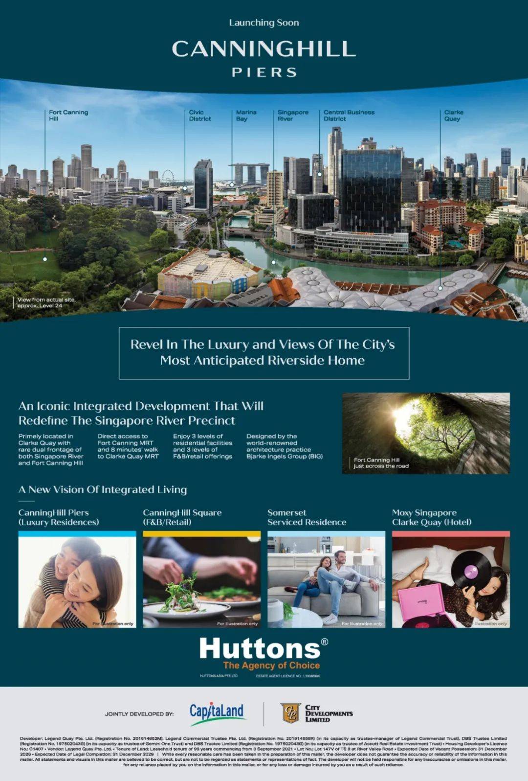 康甯河灣Canninghill Piers今天選房,感謝財神保佑,接下來就是看運氣能否選到房了,$2634psf起