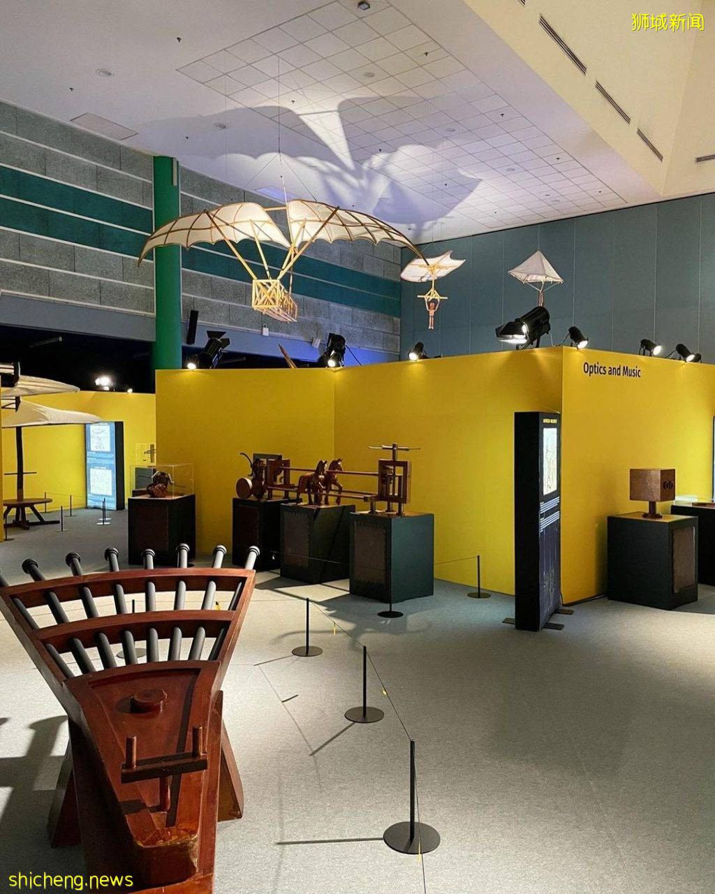 新加坡科學館“達芬奇展覽”🎨10個展區、50多項模型+畫作展出🖌重新認識這位傳奇人物