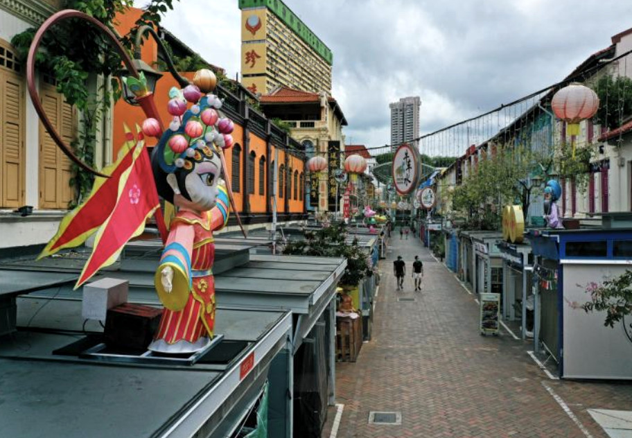 牛车水办圣诞市集迎佳节