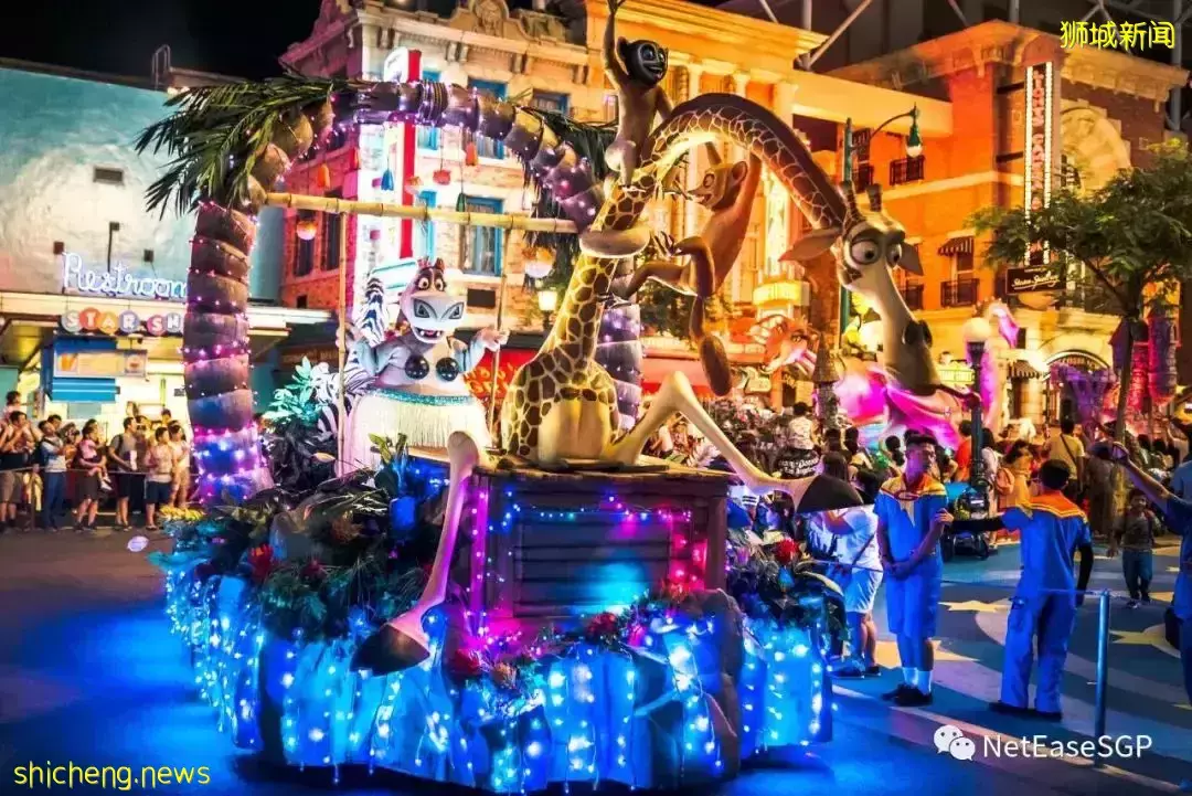 快来新加坡环球影城加入梦工厂动画大片《马达加斯加》