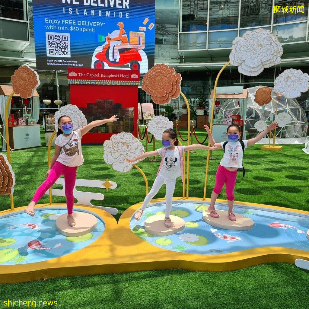 Capitol Singapore中秋打卡装饰、免费入场‼彩色灯笼、萤光玉兔、仿造池塘,拍出你的登月大片🥮