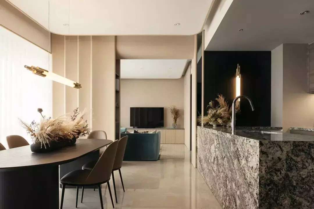 932 Designs新作 117㎡兩居室，新加坡簡約的奢華