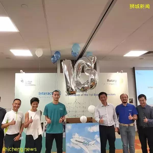 义顺保健集团同新加坡扶轮社及基层组织携手成立少年团 