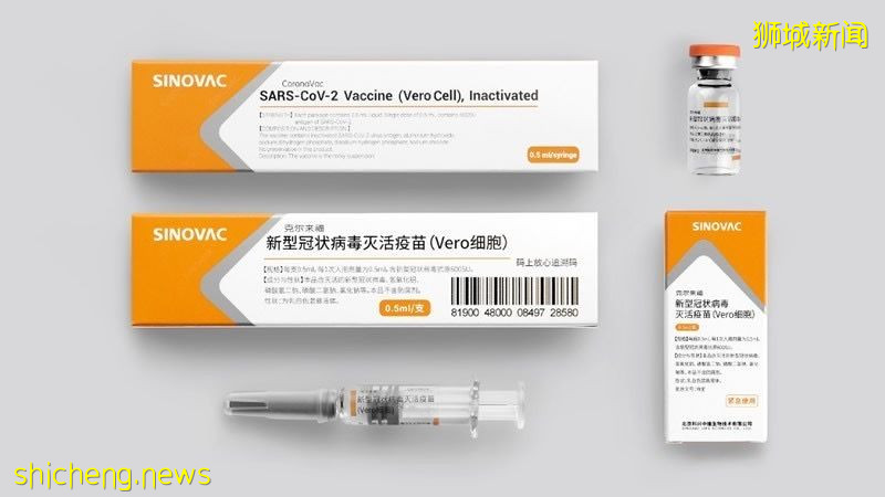 新加坡私人医疗机构获订更多科兴疫苗 4至6周后运抵