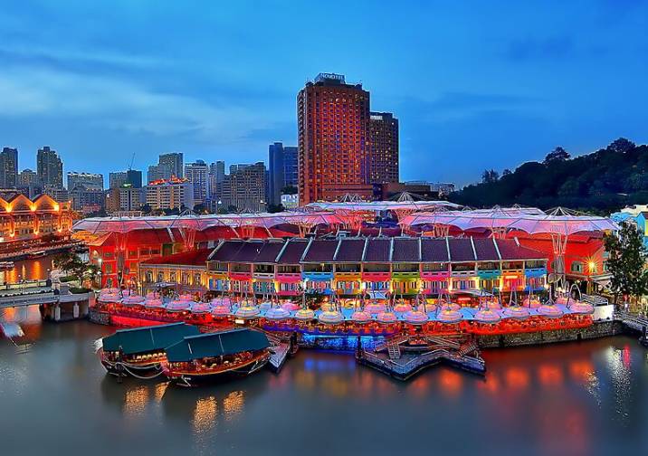 新加坡獨特又迷人的碼頭