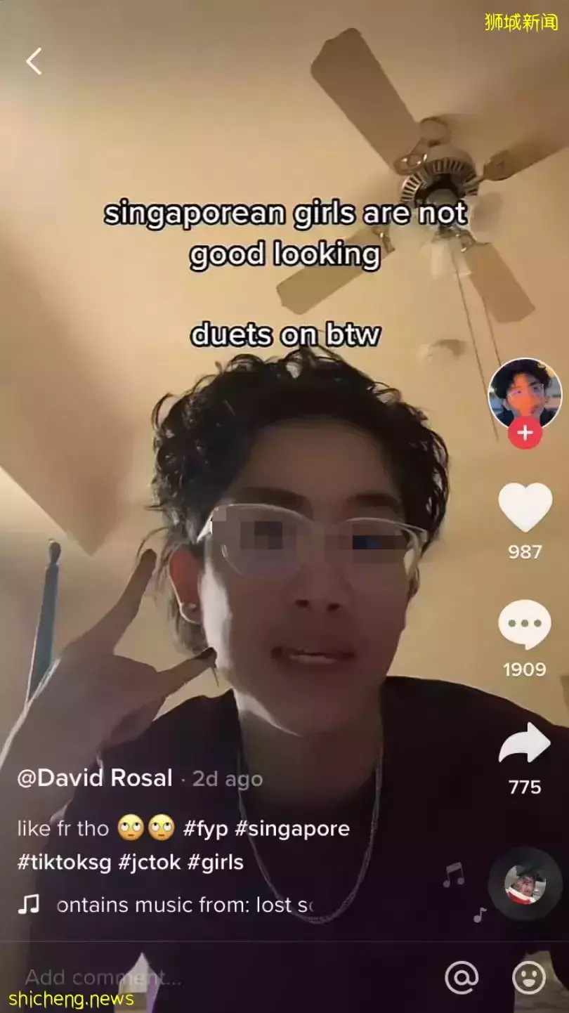 視頻瘋傳!竟有新加坡男子諷刺:本地女孩比不上美國人會打扮