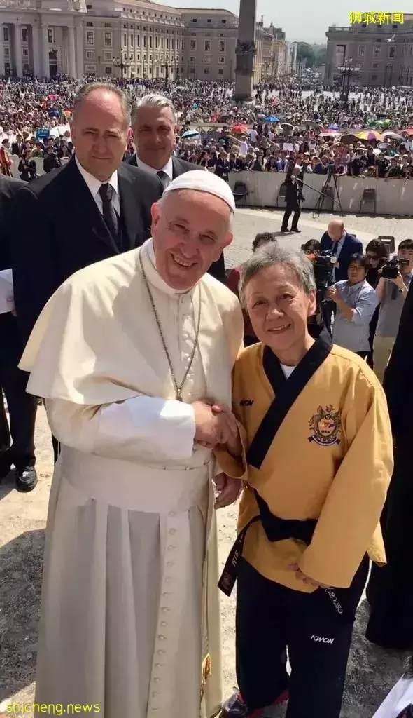 68岁新加坡修女四战跆拳道世锦赛 1979年成修女前就曾获全国赛铜牌