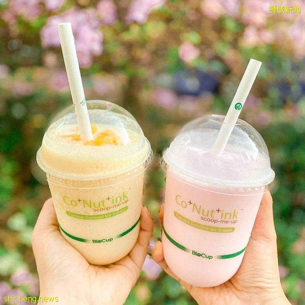 夏天必喝！盘点新加坡爆款椰子饮品🥥冰凉清爽、消暑解渴，实在很好喝椰🤩 