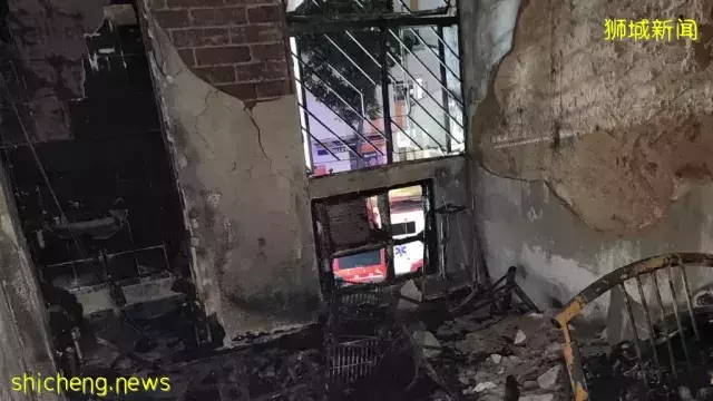 后港组屋发生火患 一人因吸入浓烟送院治疗