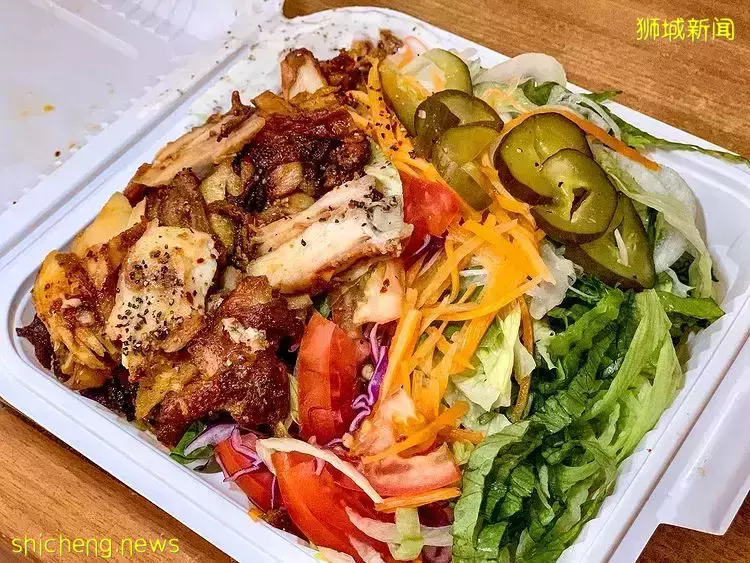 隱藏式美味🔎Peace Centre巷子裏的Kebab Roll!多種食物搭配,可以自選沙拉、米飯、薯條或卷餅