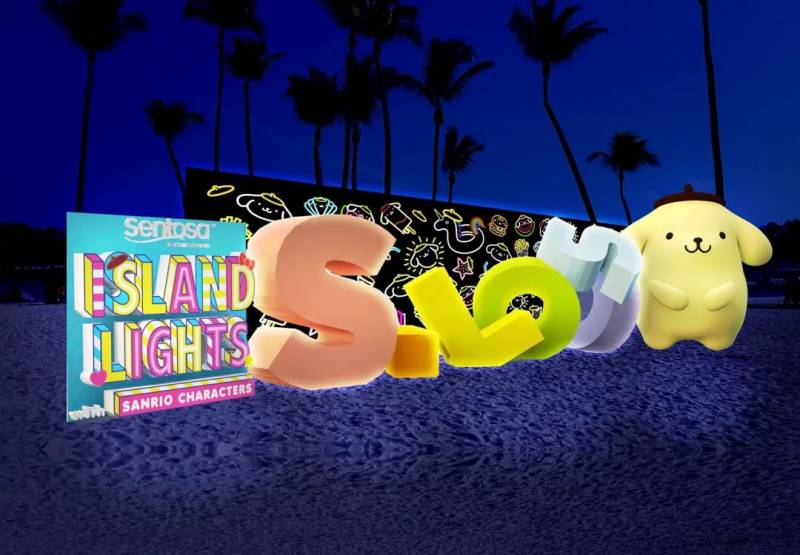 凱蒂貓、美樂蒂空降聖淘沙海灘！超萌超閃Island Lights入場免費